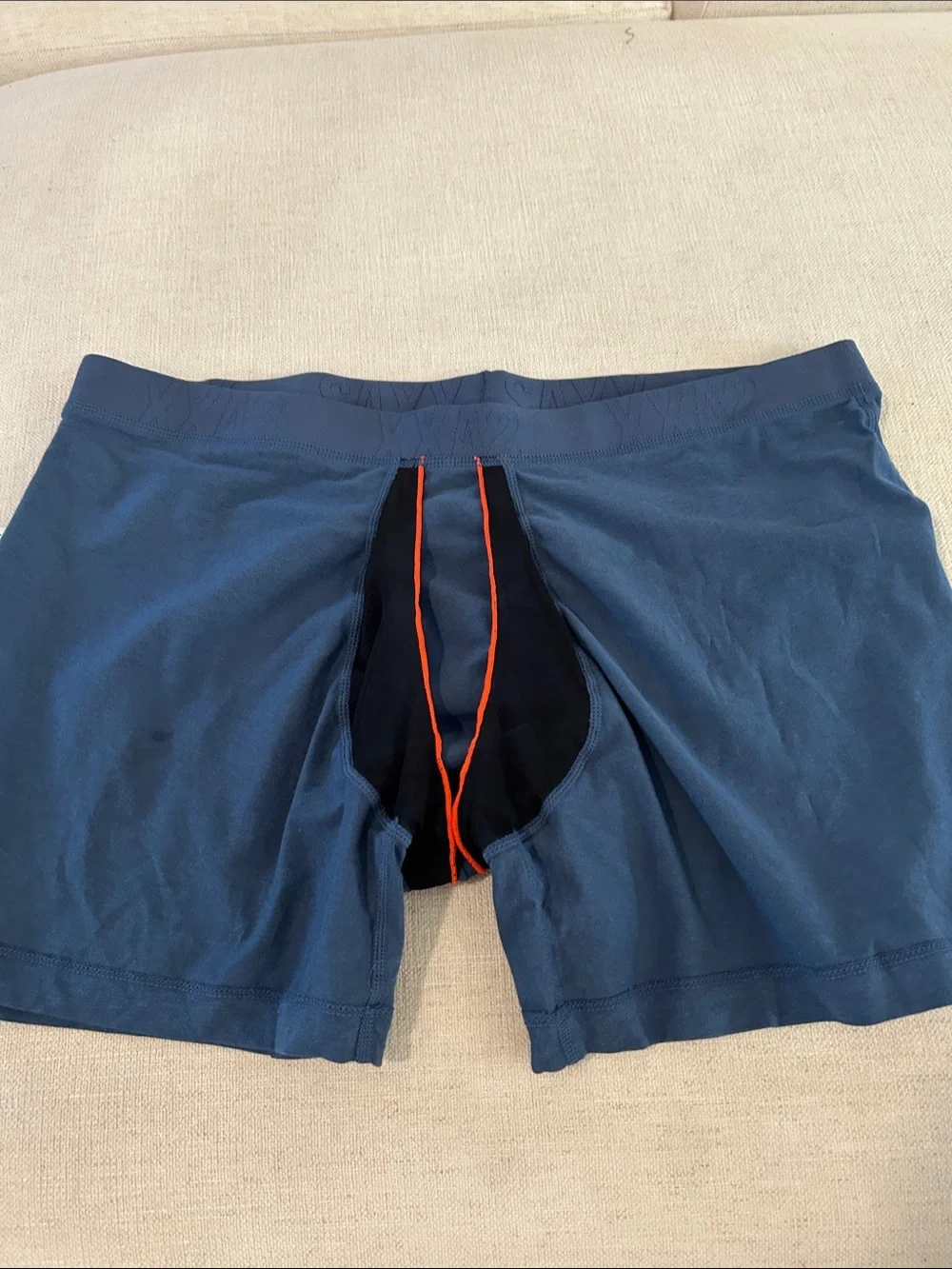 SAXX Ballpark Pouch Undercover Boxer Brief, Steel Blue, Size XXL, NWOT